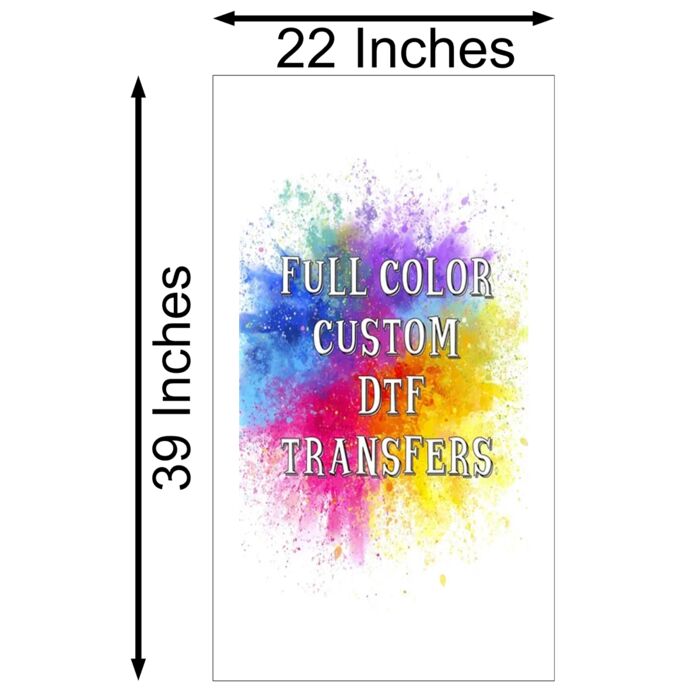 22X39 Full Colour DTF Gang Sheet Thumbnail