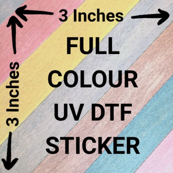 3 X 3 UV DTF Sticker Thumbnail