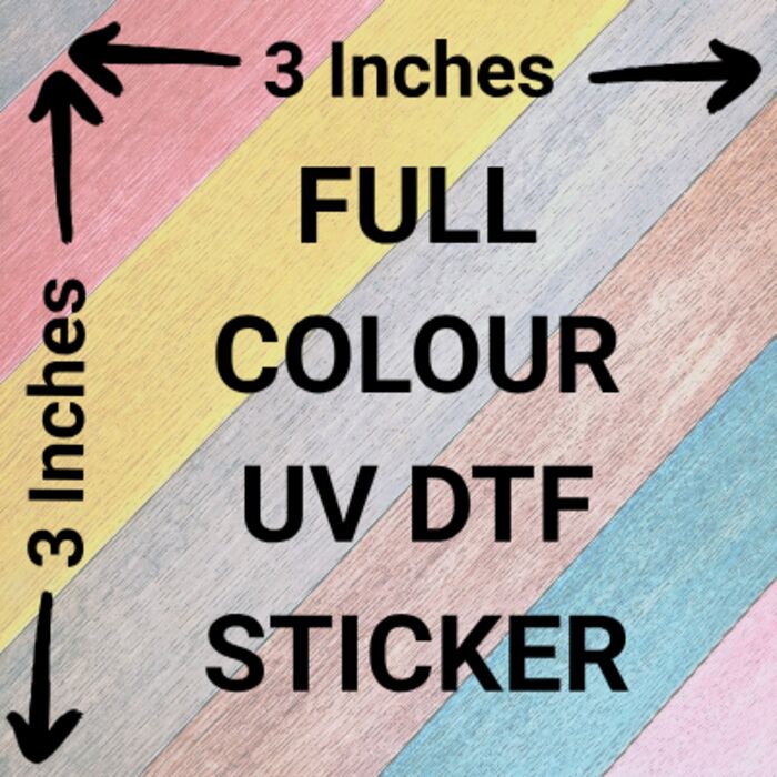3 X 3 UV DTF Sticker Thumbnail